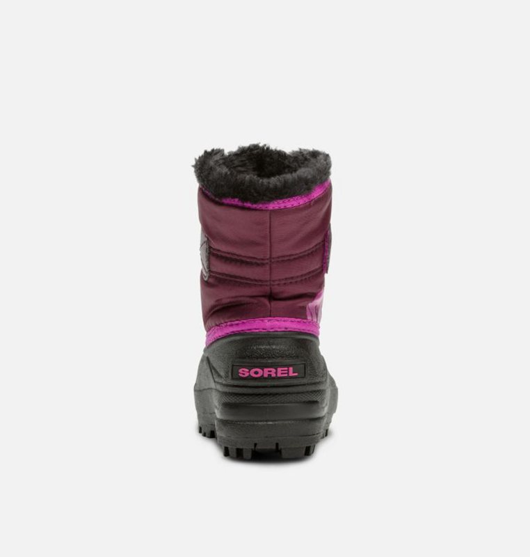 Sorel Çocuk Toddler Commander™ - Kar Botu Mor/Pembe/Siyah - 097-WCAUYM